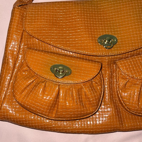 GOLDEN BLEU (NEW!) leather bag - Picture 7 of 13